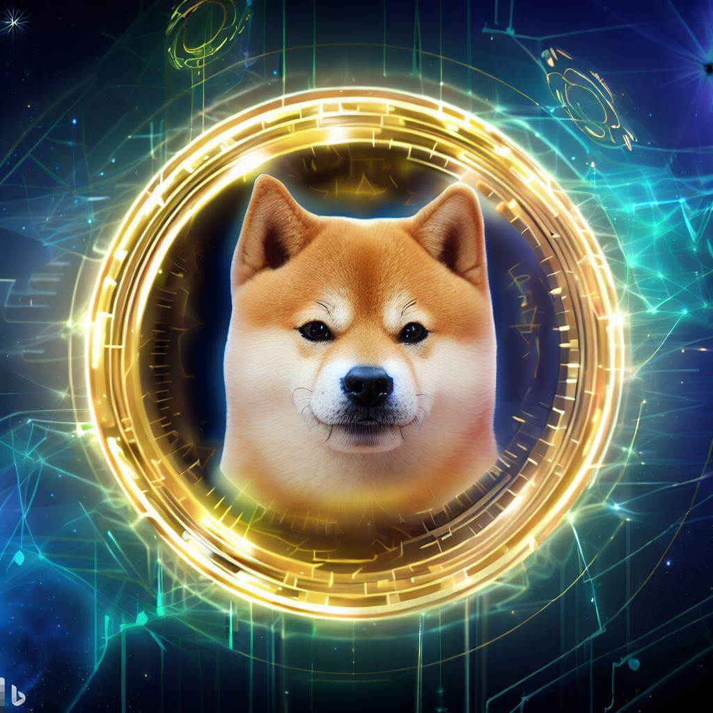 Le logo de Twitter changé en Dogecoin